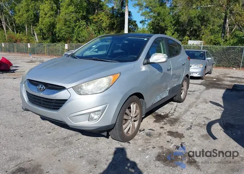 2011 Hyundai Tucson Limited from USA, damaged, VIN KM8JU3AC7BU197971